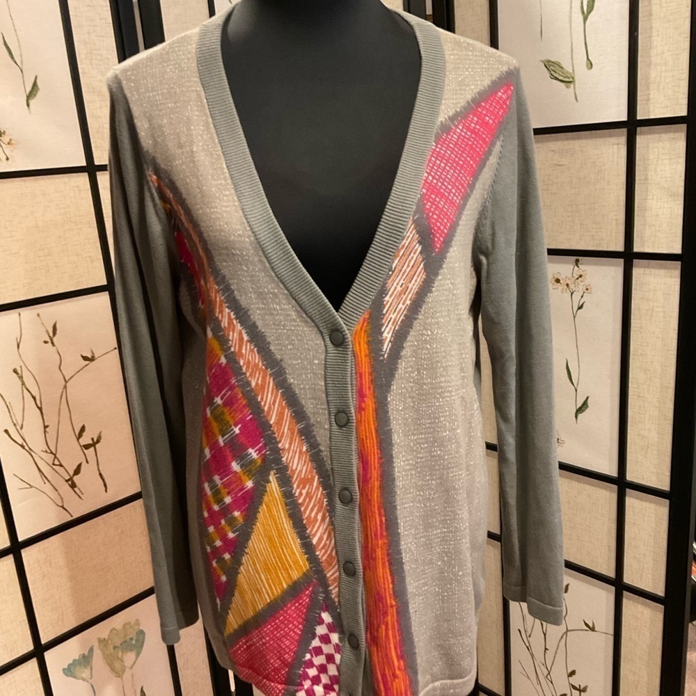 BOB Mackie Wearable Art Cardigan Sweater
